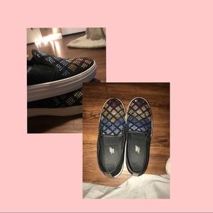 Jeweled Toe Sketchers.